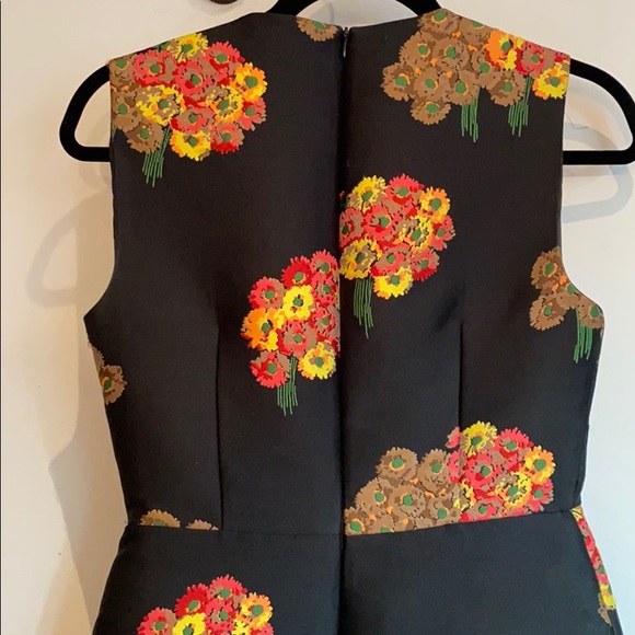 Red Valentino jacquard floral dress - Picture 7 of 10